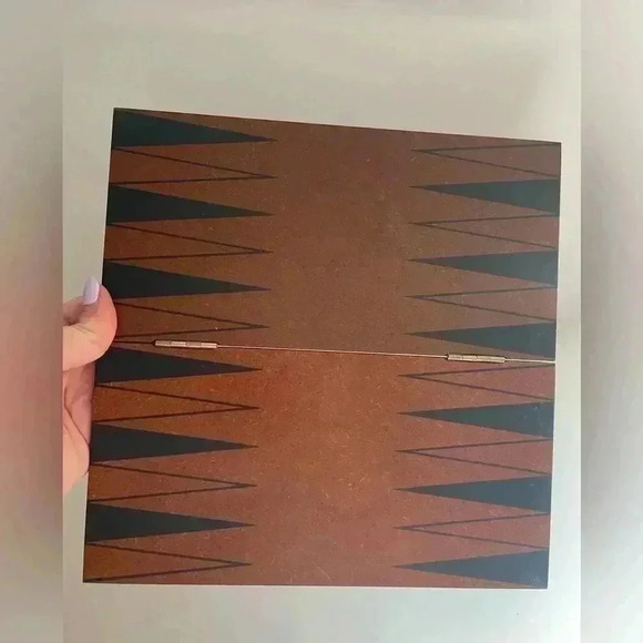 7-in-1 Wooden Box Game Set Rare Employee Exclusive Gift Sovereign Bank - Picture 9 of 13